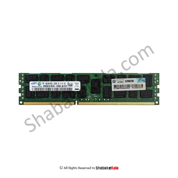 رم سرور HP 8GB 2Rx4 PC3L – 10600R - شبکه کالا - shbakekala.com