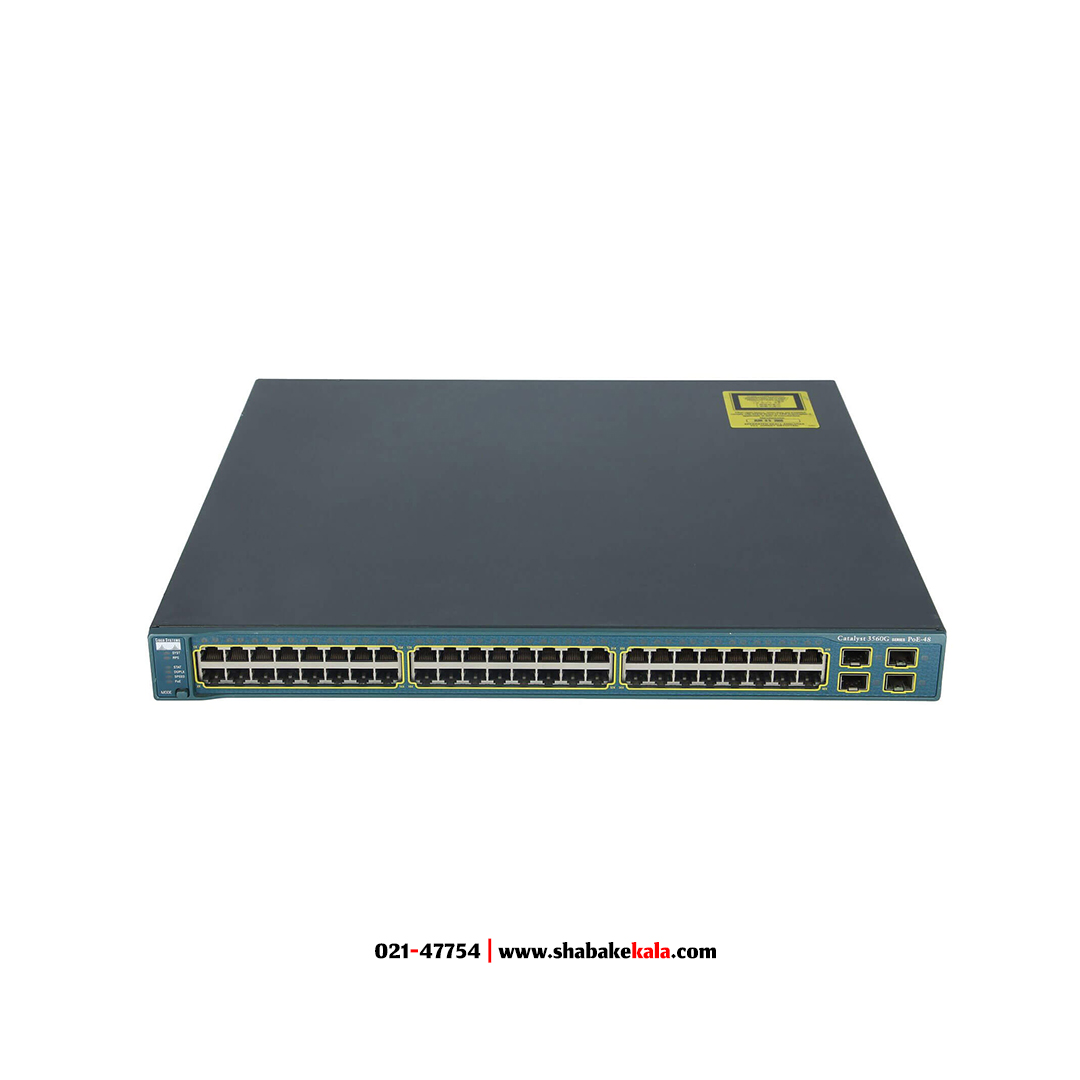 سوئیچ سیسکو مدل WS-C3560G-48PS-S