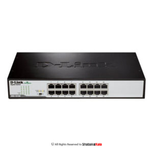 سوییچ 16 پورت گیگابیتی، غیر مدیریتی و دسکتاپ دی-لینک مدل DGS-1016D
