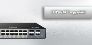 اتصال پورت های SFP و RJ45 در سوئیچ ها