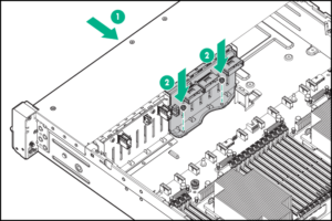 نصب کیج درایو HPE Express Bay