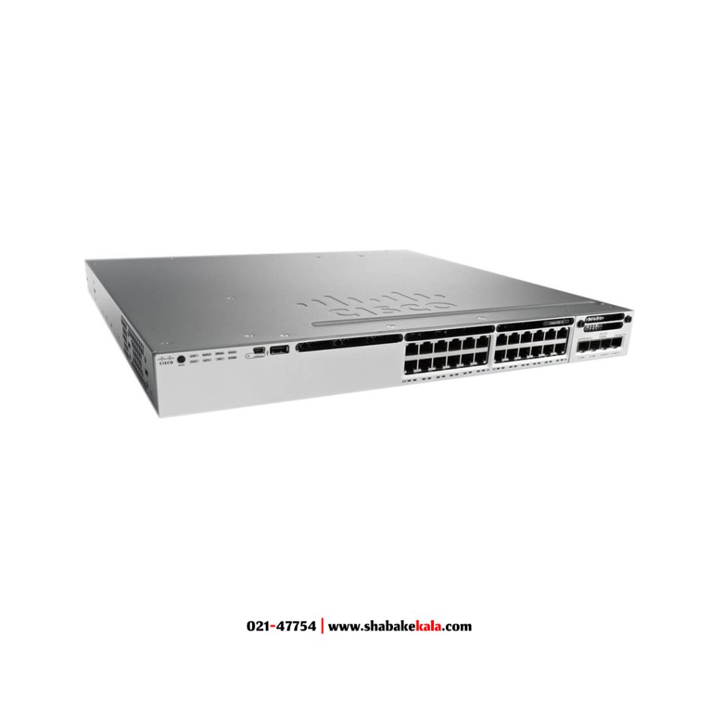 سوئیچ سیسکو مدل WS-C3850-24P-S