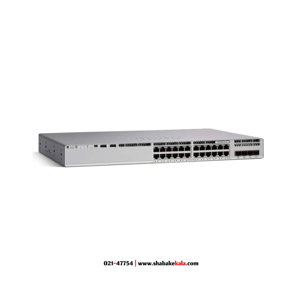 سوئیچ سیسکو مدل 9200L-24T-4X-E