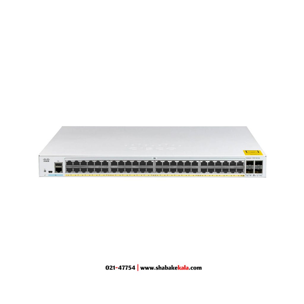 سوئیچ سیسکو مدل C1000-48T-4G-L