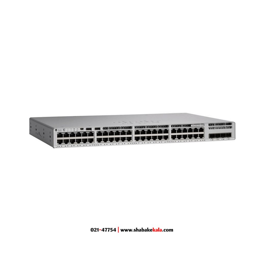 سوئیچ سیسکو مدل 9200L-48T-4G-E