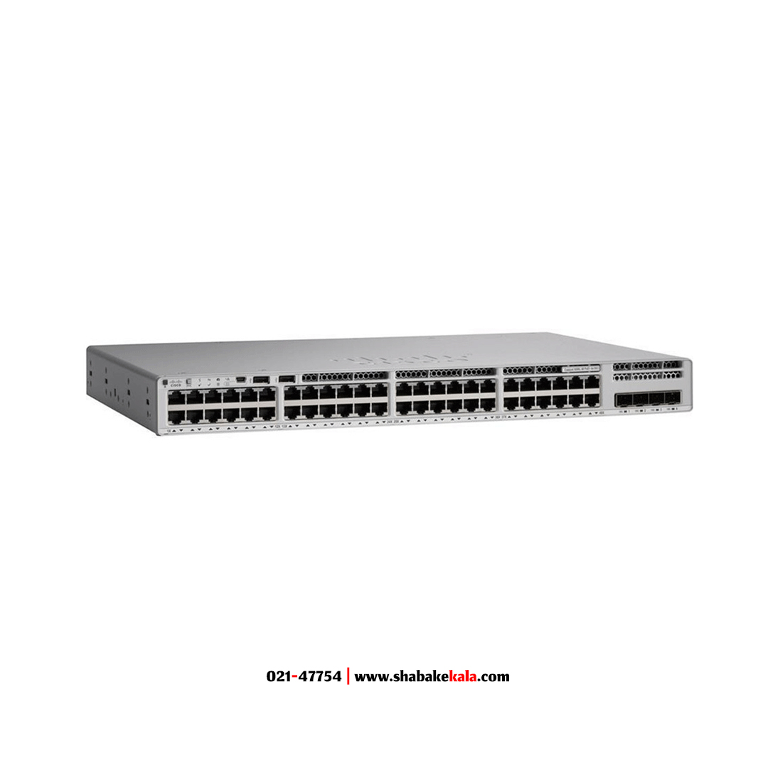 سوئیچ سیسکو مدل 9200L-48T-4G-E