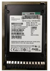 HPE 1.6TB NVMe MU SFF BC MV SSD