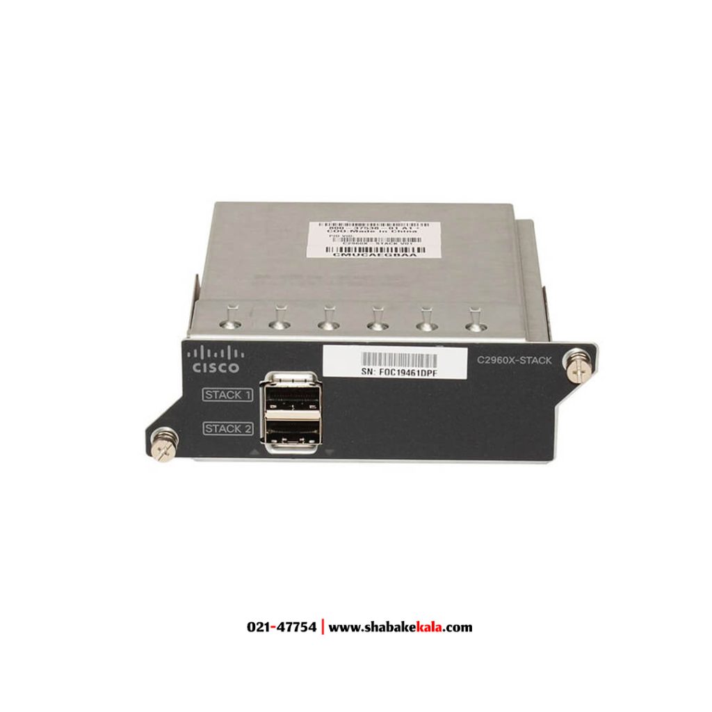 کارت ماژول سیسکو مدل C2960X-Stack