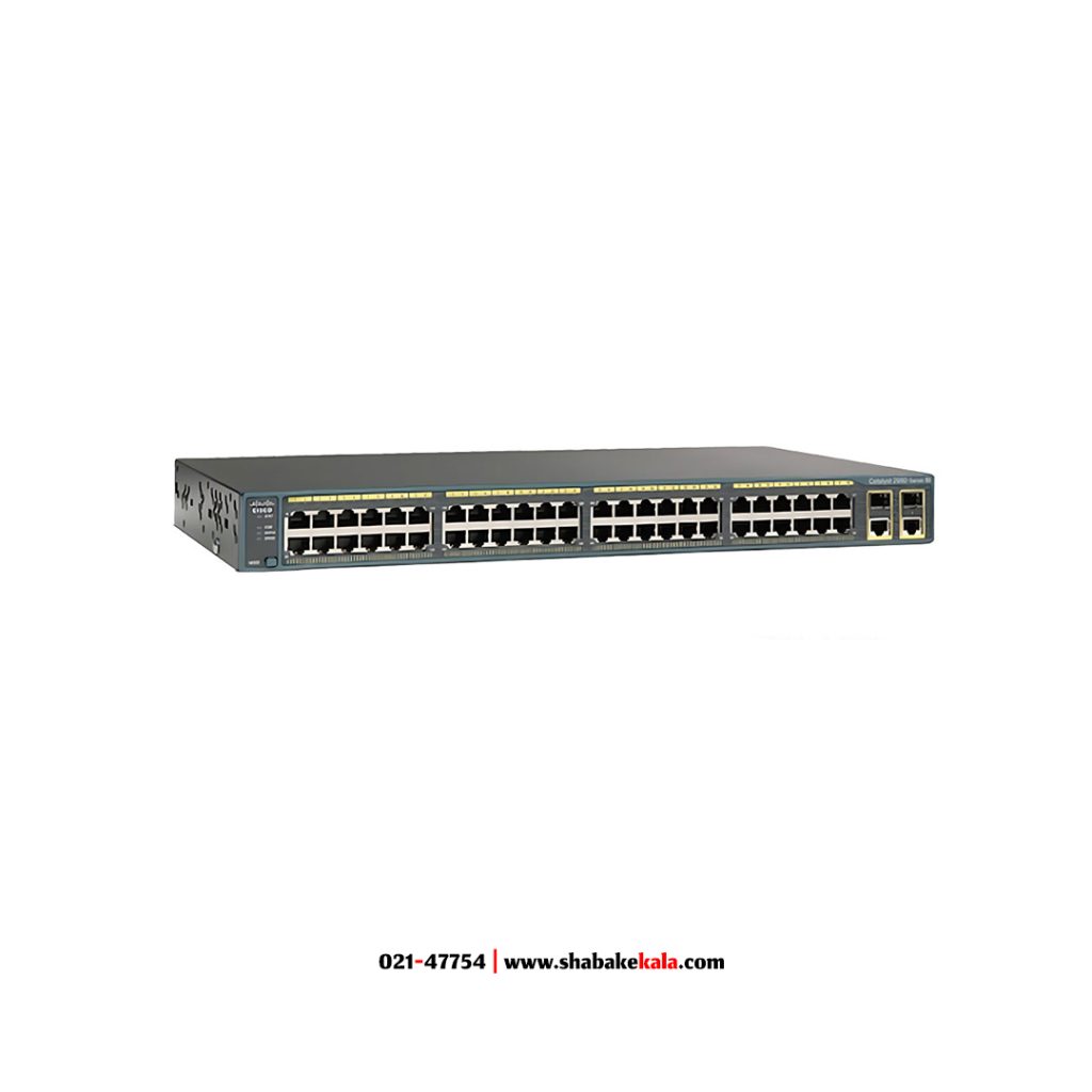سوئیچ سیسکو مدل WS-C2960-48TC-S
