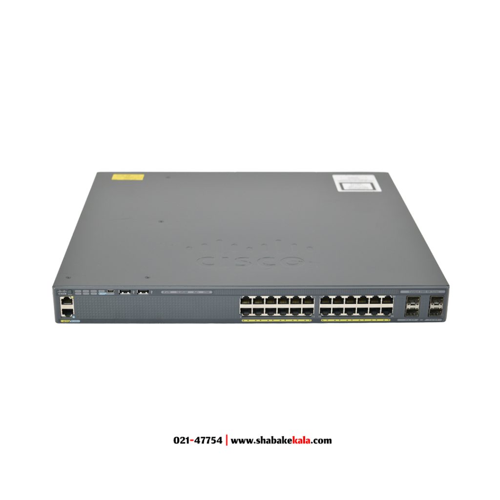 سوئیچ سیسکو مدل WS-C2960XR-24PS-I