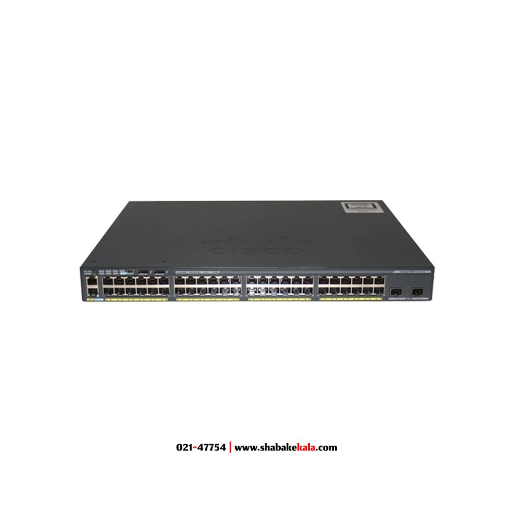 سوئیچ سیسکو مدل WS-C2960XR-48FPD-I