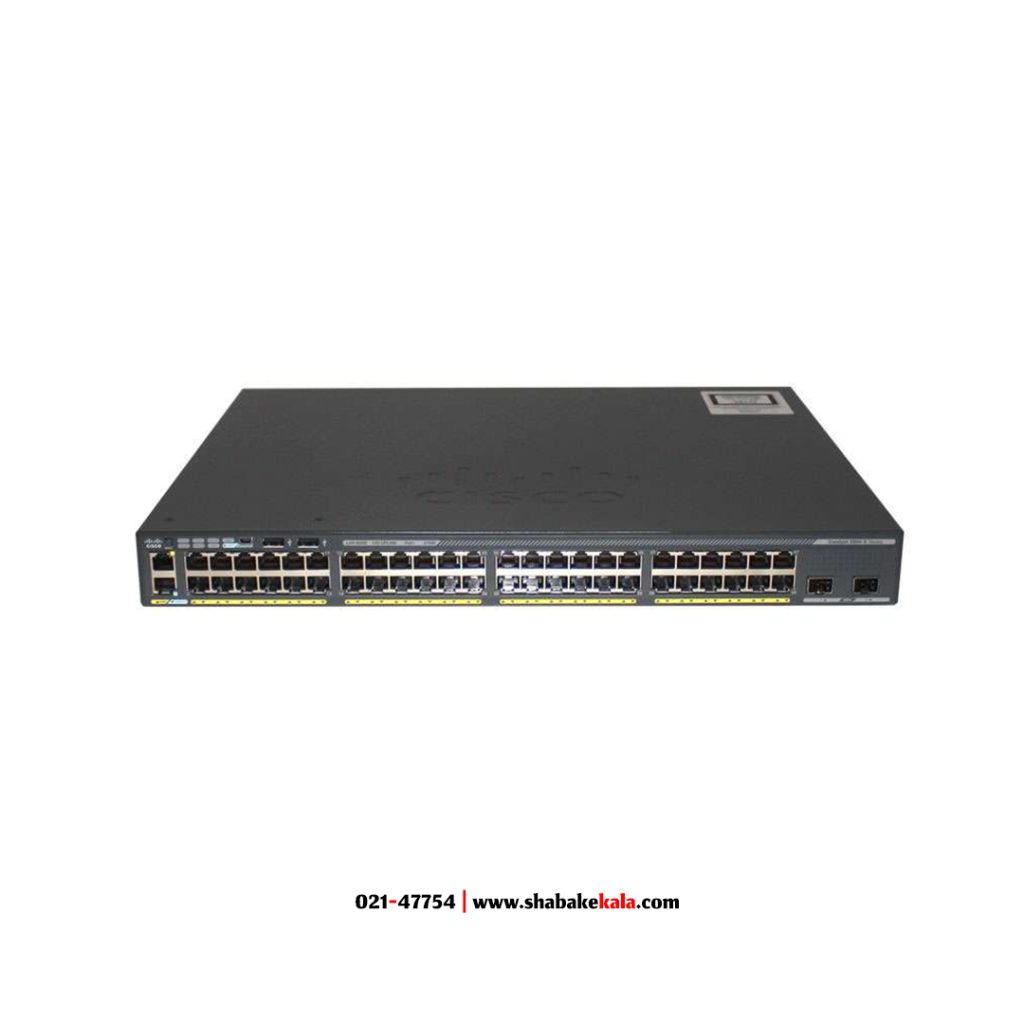سوئیچ سیسکو مدل WS-C2960XR-48LPD-I