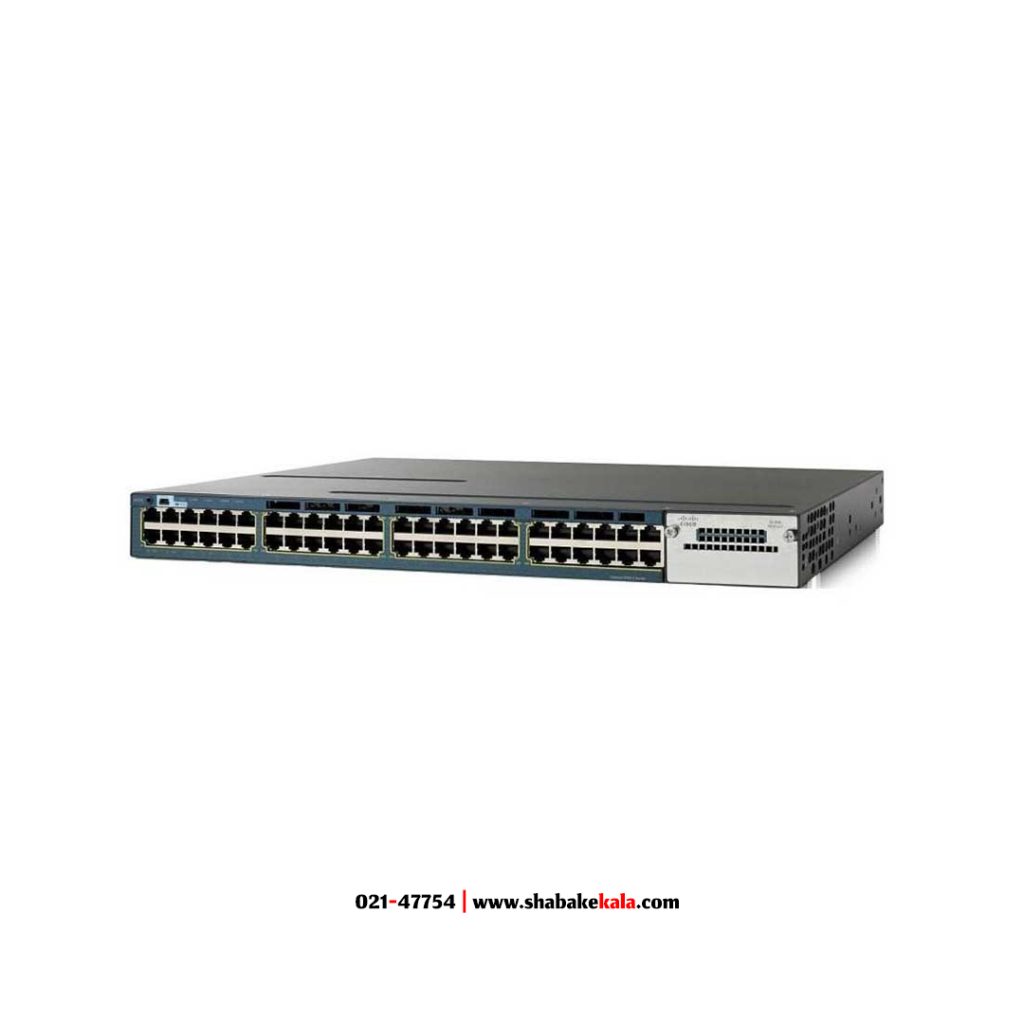 سوئیچ سیسکو مدل WS-C3560X-48P-S