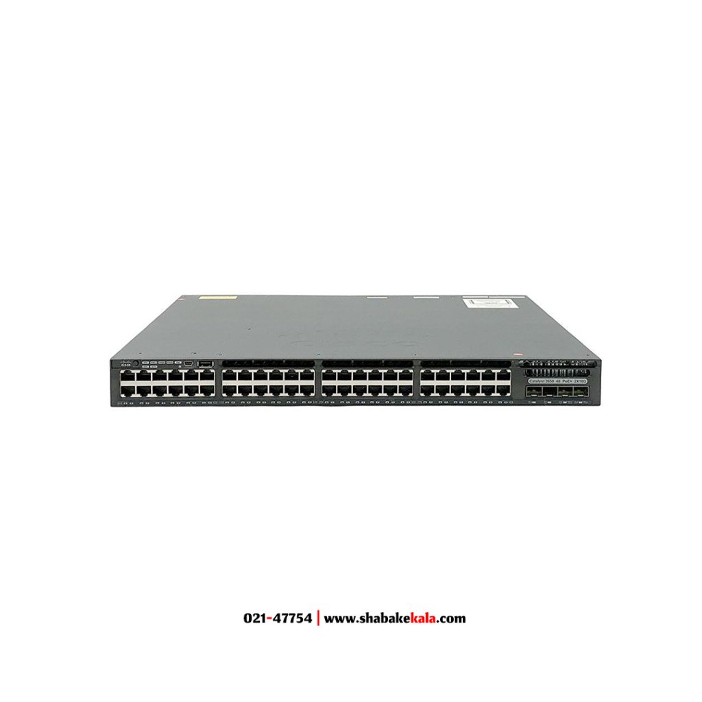 سوئیچ سیسکو مدل WS-C3650-48PD-L