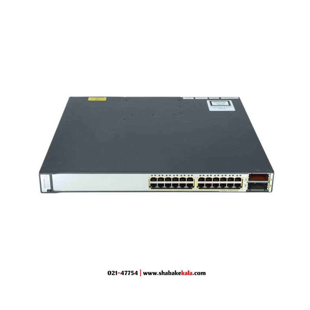 سوئیچ سیسکو مدل WS-C3750E-24TD-S