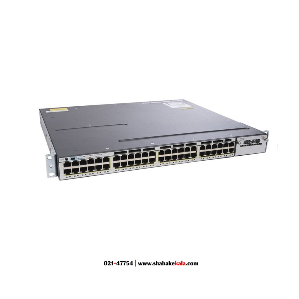 سوئیچ سیسکو مدل WS-C3750X-48P-L