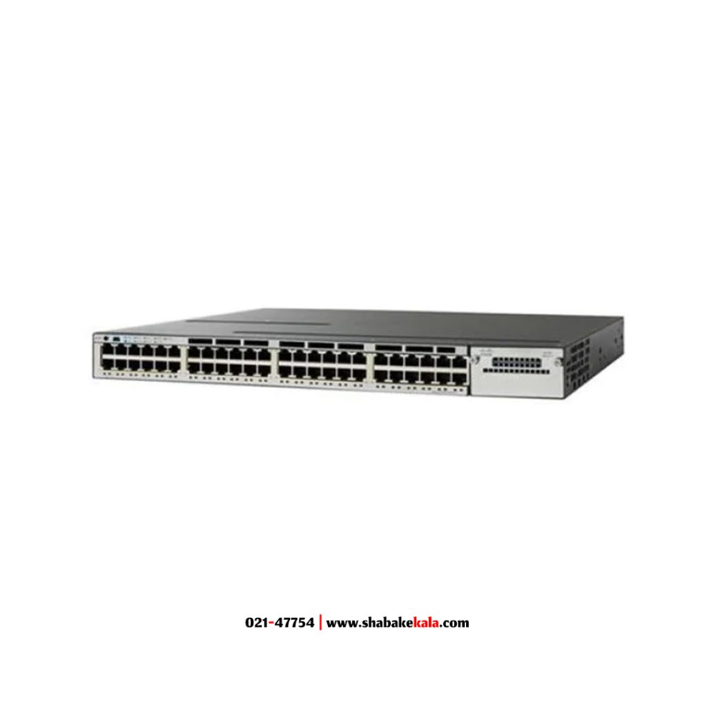 سوئیچ سیسکو مدل WS-C3850-48F-E