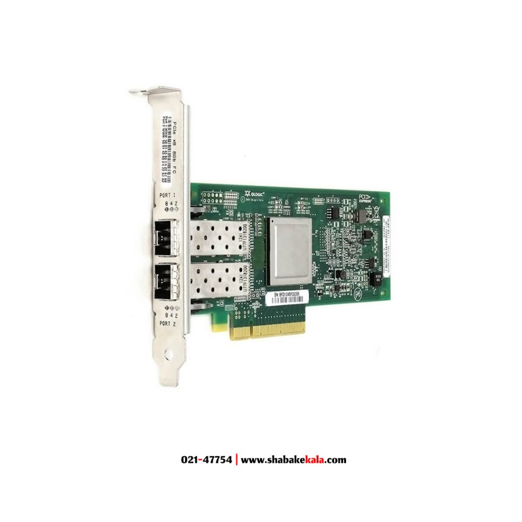 کارت HBA اچ پی مدل 82Q 8GB DUAL PORT PCI-E FC