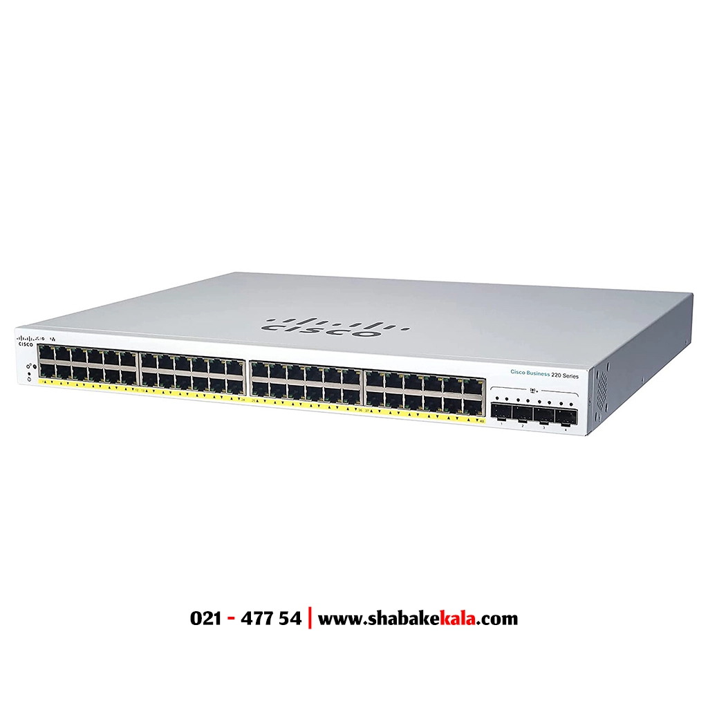 سوئیچ سیسکو مدل CBS220-48P-4G