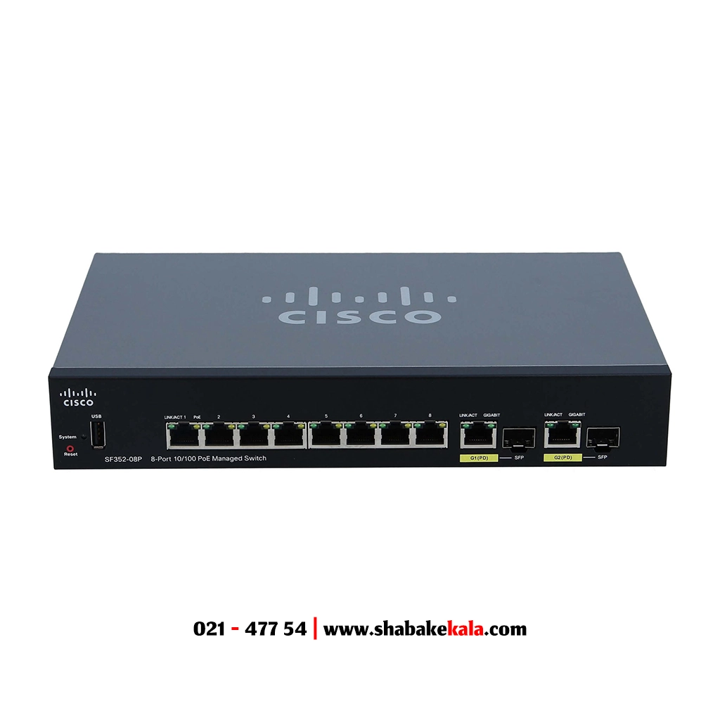 سوئیچ سیسکو مدل SF352-08P